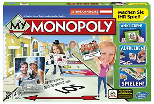 Hasbro A8595156 - My Monopoly, Familien-Brettspiel, österreichische Version Hasbro A8595156 - My Monopoly, Familien-Brettspiel, österreichische Version von Hasbro Gaming
