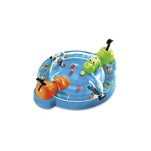 Hasbro B1001103 - Reisespiel Eat Hippo, spanische Version von Hasbro Gaming