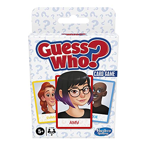 Hasbro Games E7588ND4 Classic Card Game Guess WHO, Mehrfarbig Hasbro Games E7588ND4 Classic Card Game Guess WHO, Mehrfarbig von Hasbro Gaming