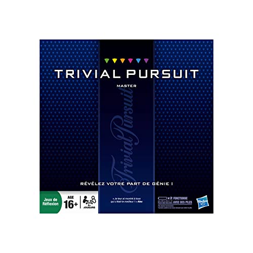 Hasbro Gaming 167621010 Trivial Pursuit Master – Gesellschaftsspiel Allgemeine Kultur – französische Version Hasbro Gaming 167621010 Trivial Pursuit Master – Gesellschaftsspiel Allgemeine Kultur – französische Version von Hasbro Gaming