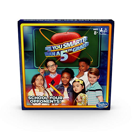 Hasbro Gaming Are You Smarter Than a 5th Grader Brettspiel für Kinder ab 8 Jahren Hasbro Gaming Are You Smarter Than a 5th Grader Brettspiel für Kinder ab 8 Jahren von Hasbro Gaming