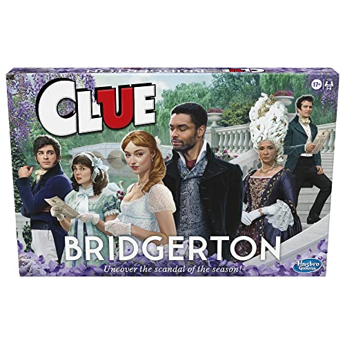 Hasbro Gaming CLUE BRIDGERTON: Mystery Brettspiel für 3-6 Spieler ab 18 Jahren von Hasbro Gaming