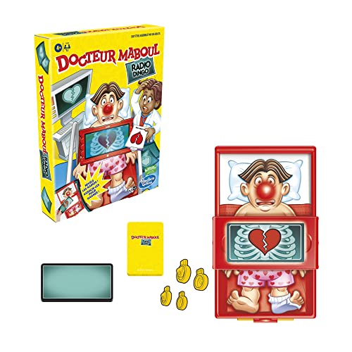 hasbro gaming Doctor Maboul Radio Dingo, Brettspiel für Kinder, ab 4 Jahren, Mehrfarbig von Hasbro Gaming