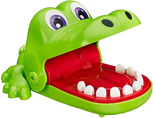 Hasbro Spiele - Kroko Doc, Geschicklichkeitsspiel, Kinderspiel ab 4 Jahren (italienische Version) von Hasbro Gaming