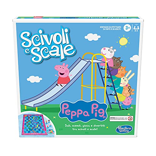 Hasbro Gaming Peppa Pig F2927103 Rutschen und Leitern für Kinder ab 3 Jahren, für 2-4 Spieler von Hasbro Gaming