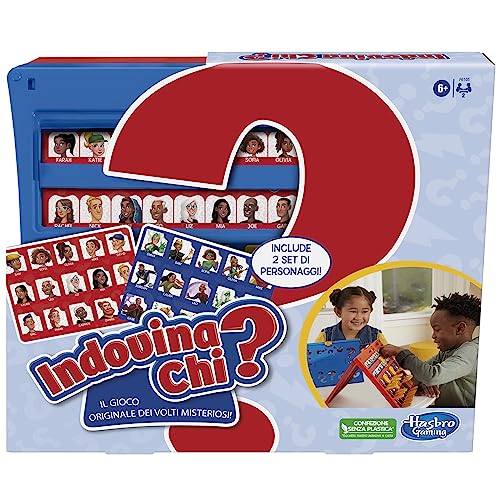Hasbro Gaming Raten Sie wer? Original Brettspiel der Rätsel für 2 Spieler, Spiele für Kinder und Mädchen ab 6 Jahren, Spaß für die Familie Hasbro Gaming Raten Sie wer? Original Brettspiel der Rätsel für 2 Spieler, Spiele für Kinder und Mädchen ab 6 Jahren, Spaß für die Familie von Hasbro Gaming