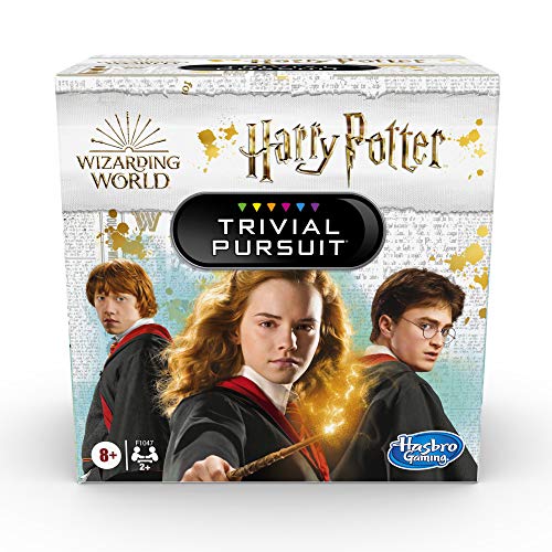 Hasbro Gaming Trivial Pursuit: Wizarding World Harry Potter Edition Kompaktes Trivia-Spiel für 2 oder mehr Spieler, 600 Trivia-Fragen, ab 8 Jahren (Amazon Exclusive) von Hasbro Gaming