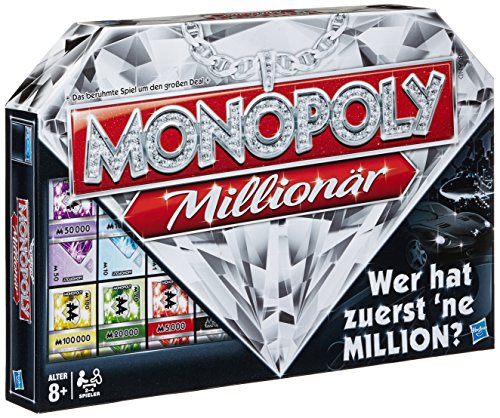 Hasbro Spiele 98838100 - Monopoly Millionär, Familienspiel von Hasbro Gaming