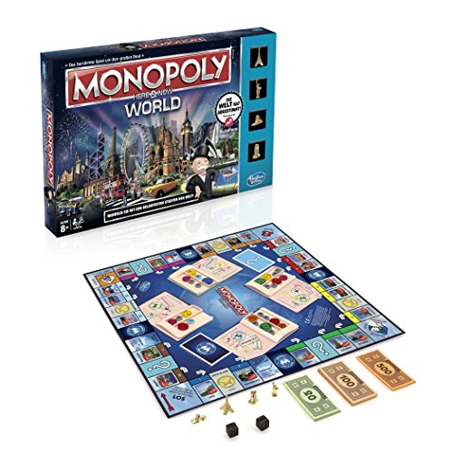 Hasbro Spiele B2348100 - Monopoly World, Familienspiel von Hasbro Gaming