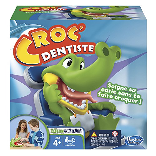 Hasbro Spiele - Kroko Doc, Geschicklichkeitsspiel, Kinderspiel ab 4 Jahren von Hasbro Gaming
