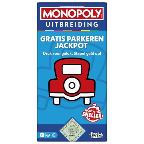 Monopoly, Extension Kostenloser Park (klassisches Monopoly-Spiel zum Spielen erforderlich) – Niederländische Version von Hasbro Gaming