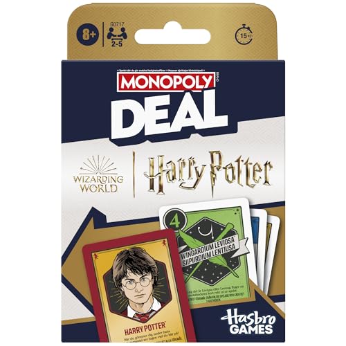 Monopoly Deal: Harry Potter-Kartenspiel - Finnisch-schwedische Version von Hasbro Gaming