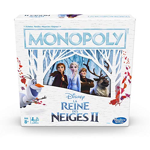 Monopoly Die Eiskönigin – Gesellschaftsspiel – Brettspiel – französische Version von Hasbro Gaming