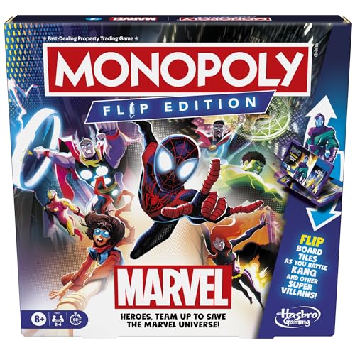 Monopoly-Flip-Marvel von Hasbro Gaming