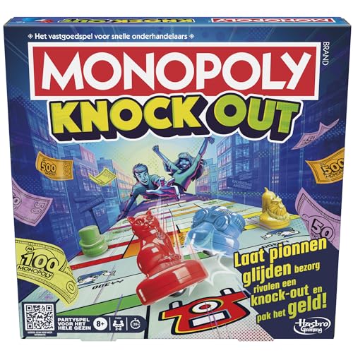 Monopoly Gliss', Familiengruppenspiel, Gesellschaftsspiel - Niederländische Version von Hasbro Gaming