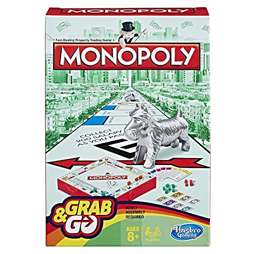 Monopoly Grab&Go (Polnische Sprache) von Hasbro Gaming