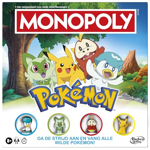 Monopoly Pokémon-Edition, Brettspiel - Niederländische Version Monopoly Pokémon-Edition, Brettspiel - Niederländische Version von Hasbro Gaming
