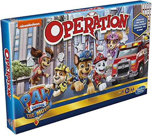 Operation Game: Paw Patrol The Movie Edition Board Game for Kids Ages 6 and Up, Nickelodeon Paw Patrol Game for 1 or More Players Operation Game: Paw Patrol The Movie Edition Board Game for Kids Ages 6 and Up, Nickelodeon Paw Patrol Game for 1 or More Players von Hasbro Gaming
