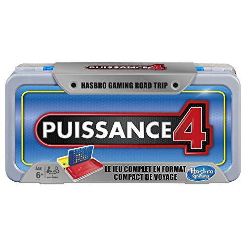 Power 4 – Gesellschaftsspiel Road Trip – Reisespiel – französische Version von Hasbro Gaming