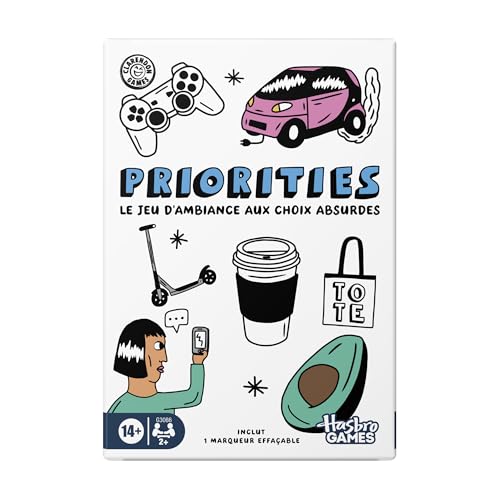Prioritäten, Gruppenspiel – französische Version von Hasbro Gaming