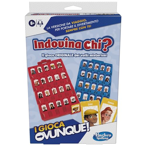Ratet mal, wer? I Spielen Sie überall, das originelle Spiel der geheimnisvollen Gesichter für Jungen und Mädchen, tragbares Spiel für 2 Spieler, Reisespiel für Jungen und Mädchen Ratet mal, wer? I Spielen Sie überall, das originelle Spiel der geheimnisvollen Gesichter für Jungen und Mädchen, tragbares Spiel für 2 Spieler, Reisespiel für Jungen und Mädchen von Hasbro Gaming