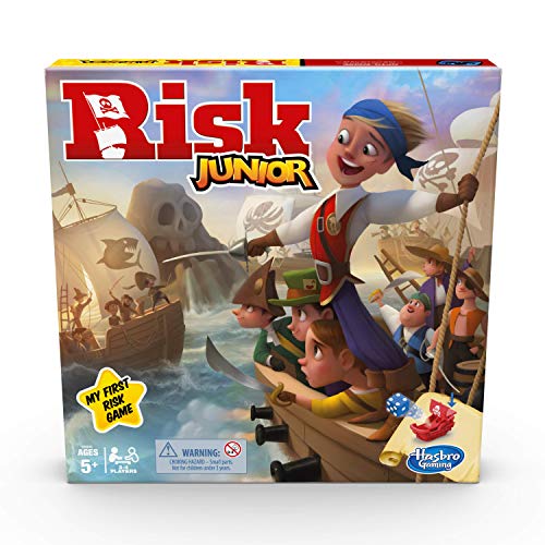 Hasbro Gaming Risk Junior Game, Strategy Board Game, Pirate Themed Game,One Colour,Ages 5 and Up von Hasbro Gaming