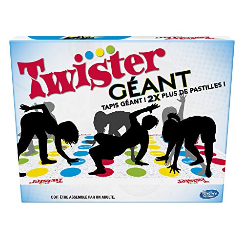 Twister – Gesellschaftsspiel, Spaß mit Balance, französische Version von Hasbro Gaming