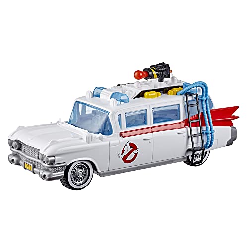 Ghostbusters Ecto-1 Fahrzeug zum 2020 Film mit Accessoires für Kinder ab 4 Jahren, Auto und Geschenk für Kinder, Sammler und Fans von Ghostbusters