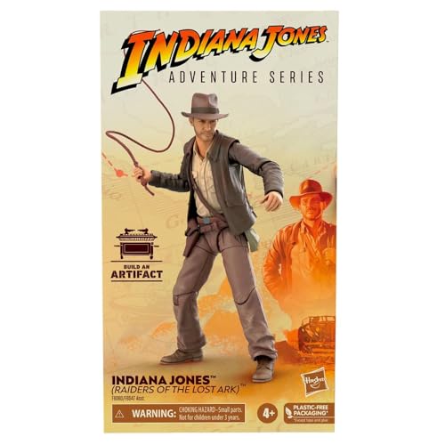 Hasbro Jones und die Jäger des verlorenen Schatzes Adventure Series, Action-Figur, 15 cm, F6060, Multi, 4+ Jahre Hasbro Jones und die Jäger des verlorenen Schatzes Adventure Series, Action-Figur, 15 cm, F6060, Multi, 4+ Jahre von Hasbro Indiana Jones
