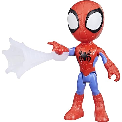 Marvel Spidey and His Amazing Friends Spidey Figur, 10 cm große Action-Figur und 1 Accessoire, für Kinder ab 3 Jahren von Hasbro