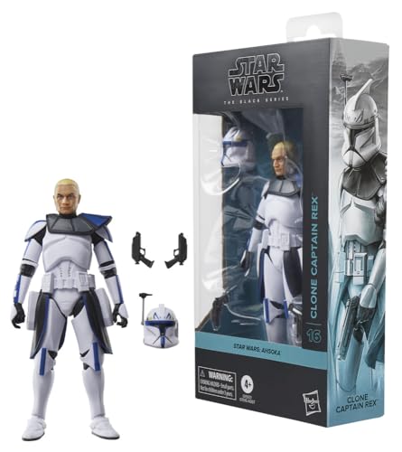 Star Wars The Black Series Klon Captain Rex, Star Wars: Ahsoka Premium Action-Figur zum Sammeln (15 cm) von Star Wars