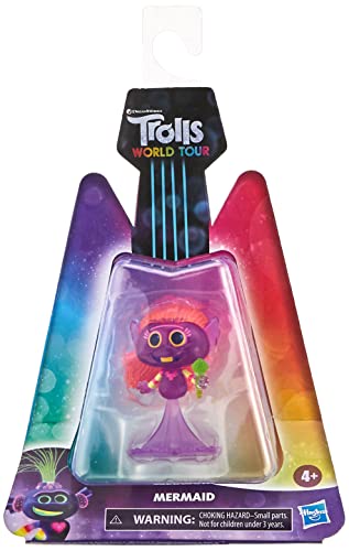 Hasbro Trolls World Tour-TRS Small Doll Mermaid Figur, Mehrfarbig, E7043 von Hasbro Trolls
