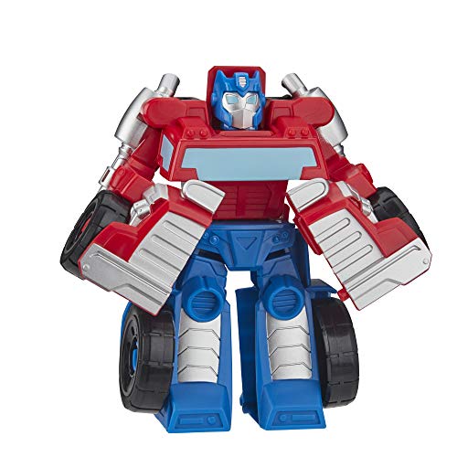 Playskool Heroes Transformers Rescue Bots Academy Optimus Prime Converting Spielzeug, 11,4 cm Actionfigur, Spielzeug für Kinder ab 3 Jahren von Playskool Heroes