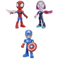 Actionfigur Marvel Spidey and His Amazing Friends supergroß 3fach sortiert Actionfigur Marvel Spidey and His Amazing Friends supergroß 3fach sortiert von Hasbro