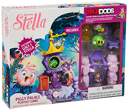 Angry Birds Stella Telepods Piggy Palace Playset Game [Stella & Gale] by Hasbro von Hasbro