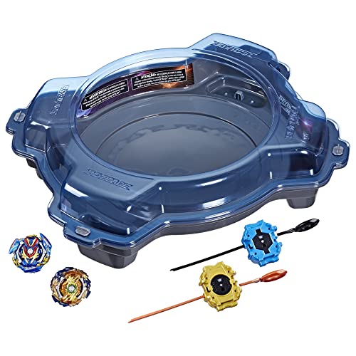BEY BLADE Beyblade Burst Pro Series Evo Elite Champions Pro Set – Battle Spielset mit Beystadium-Arena, 2 Kreiseln und 2 Startern von Hasbro