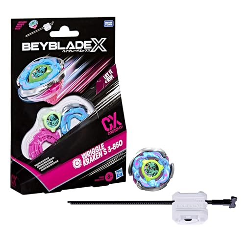 Hasbro Beyblade X Wriggle Kraken S 3-85O CX Starter Pack Kreisel und Starter Hasbro Beyblade X Wriggle Kraken S 3-85O CX Starter Pack Kreisel und Starter von Hasbro