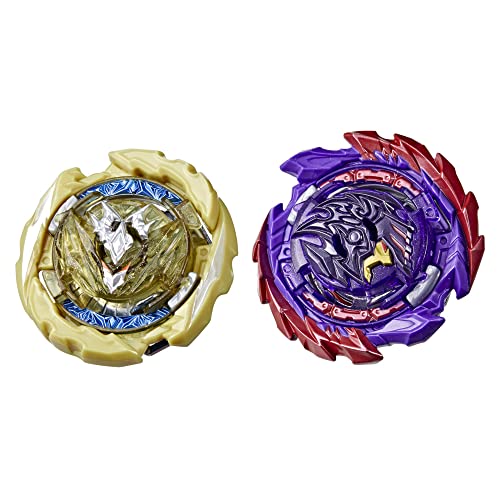 Beyblade Burst QuadDrive Berserk Balderov B7 und Cyclone Belfyre B7 Doppelpack − Battle Kreisel Multi Einheitsgröße Beyblade Burst QuadDrive Berserk Balderov B7 und Cyclone Belfyre B7 Doppelpack − Battle Kreisel Multi Einheitsgröße von Hasbro