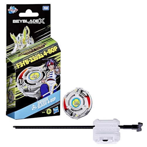 Beyblade X X-Over Project Driger Slash 4-80P Starter Pack Kreisel und Starter von Hasbro