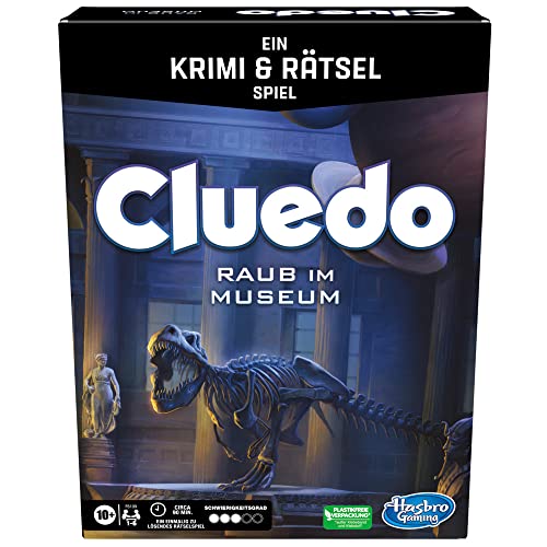 Hasbro Brettspiel Raub im Museum, Krimi- und Rätselspiel, kooperatives Familienspiel, Escape Room Spiel, Multi von Hasbro Gaming