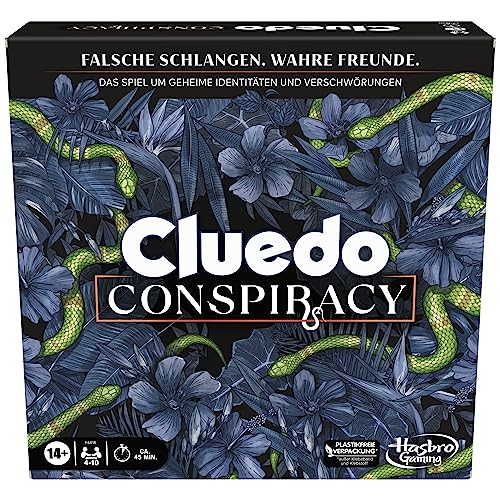 Cluedo Conspiracy Brettspiel für Erwachsene und Jugendliche, Deutsche Version von Hasbro Gaming