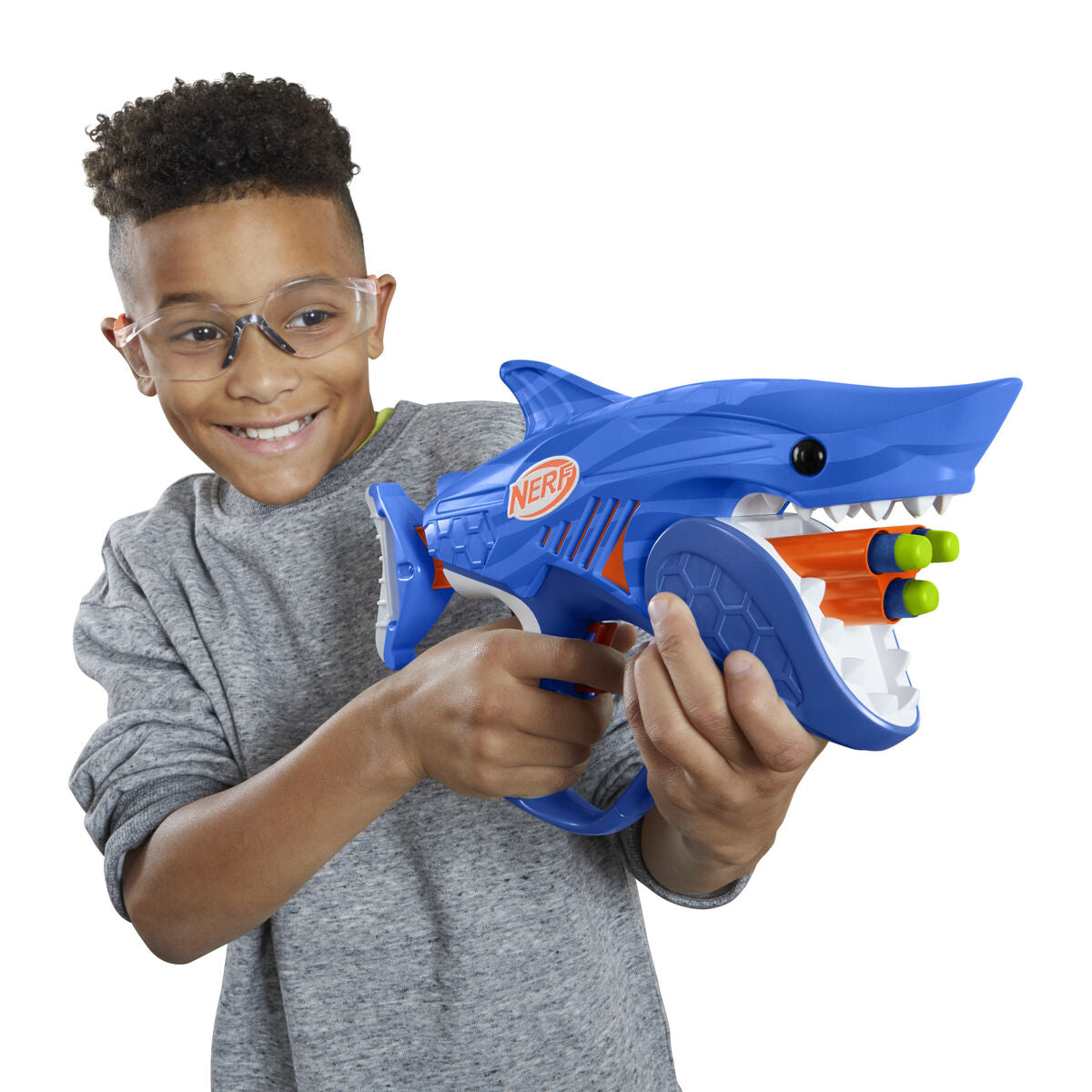 Dart-Pistole Hasbro Nerf Sharkfire 23 x 40 cm von Hasbro