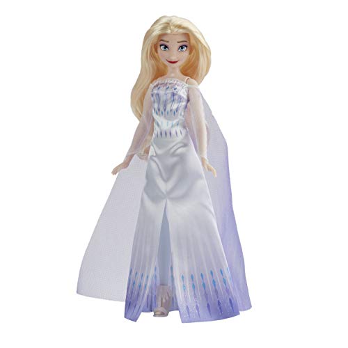 Hasbro F1411 Die Eiskönigin 2 Königin ELSA Modepuppe, Kleid, Schuhe und Lange Blonde Haare, Spielzeug für Kinder ab 3 Jahren von Hasbro Disney Die Eiskönigin