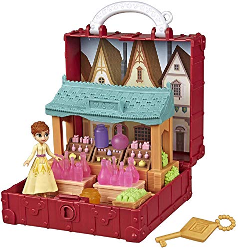 Hasbro Disney Pop-Up-Spielset aus Kunststoff, Motiv: Eiskönigin mit Griff, Mehrfarbig von Frozen
