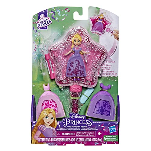 Disney Prinzessin Styling Überraschung Glitzerstab Rapunzel, Spielzeug für Kinder ab 4 Jahren von Hasbro