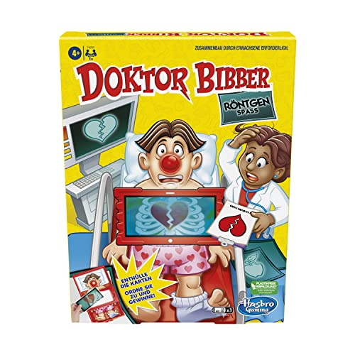 Hasbro Doktor Bibber Röntgen Spaß, Brettspiel für Kinder ab 4 Jahren von Hasbro Gaming