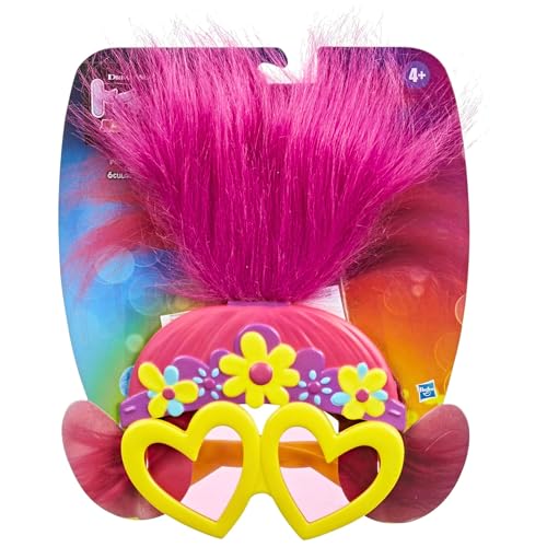 Hasbro DreamWorks Trolls Poppys Rockige Troll-Brille, lustige Spielzeug-Sonnenbrille, inspiriert vom Film Trolls World Tour, für Mädchen ab 4 Jahren von Hasbro