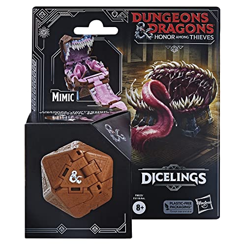 Dungeons & Dragons Ehre unter Dieben D&D Dicelings Mimik, D&D Drachenspielzeug zum Sammeln, Action-Figur Dungeons & Dragons Ehre unter Dieben D&D Dicelings Mimik, D&D Drachenspielzeug zum Sammeln, Action-Figur von Hasbro