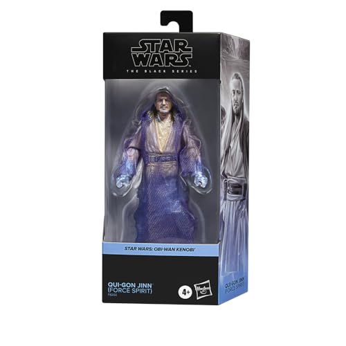 HASBRO Figur Star Wars Obi WAN Knobi Qui Gon Espitiru Serie Black - Figur Obi WAN Knobi - Star Wars Kollektion, offizielles Lizenzprodukt HASBRO Figur Star Wars Obi WAN Knobi Qui Gon Espitiru Serie Black - Figur Obi WAN Knobi - Star Wars Kollektion, offizielles Lizenzprodukt von Star Wars
