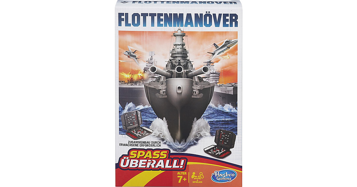 Flottenmanöver Kompakt, portables Spiel 2 Spieler, lustiges Reisespiel ab 7 Jahren Kinder Flottenmanöver Kompakt, portables Spiel 2 Spieler, lustiges Reisespiel ab 7 Jahren Kinder von Hasbro